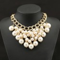 Collar Saint-Tropez con maxi perlas