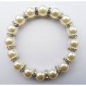 Bracelet with Acrylic Pearls Formentera