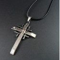 Necklace with Catholic Cross Pendant