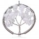 Tree of life Wire Wrapped Chip Semi precious stone Pendant