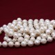 White Freshwater Pearl Necklace size 9-10mm
