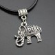 Vintage Bohemian Elephant pendant necklace 