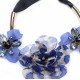 Big Modern Fashion Flower Necklace
