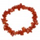 Natural Orange Coral Bracelet