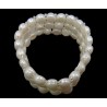 Freshwater Cultured Pearl Bracelet Three Layers
