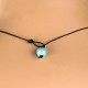 Natural Turquoise Stone Bead with Nylon Cord