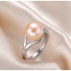 Ajdustable Freshwater Cultured Pearl Ring