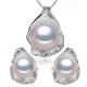 Shell Design Natural Pearl Jewelry Set