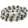 3-strand Natural Freshwater Pearl Bracelet