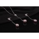 Natural Pearl Jewelry Set & S925 Sterling Silver