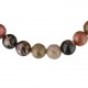 Rhodonite Beads Bracelet for woman