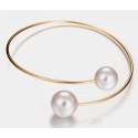 Bracelet with Two Pearls