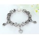 European Style Charm Bracelet Tibet Silver Beads