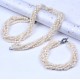 Rice Shape Natural Freshwater Pearl Jewelry Set