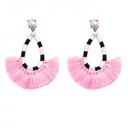 Cotton Tassel Earrings Bogotá