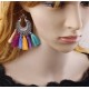 Bohemia Vintage Long tassel Fringe earrings Daugava
