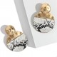 Geometric Leopard Stud Earrings For Women Safari Serie II
