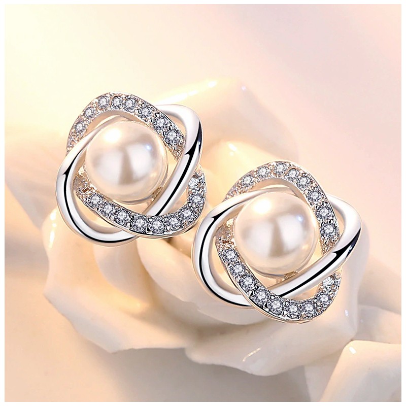 Valero Pearls Set Di Gioielli Con Orecchini E Bracciale In Argento 925 E Perle D'Acqua Dolce Blu Scuro - Eleganza Classica