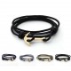 Rope Chain Marine Style Anchor Bracelet for Men
