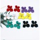 Pendientes de moda, en forma de flor Aleluya, disponible en varios colores