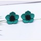 Poppy Flower Earrings, Different Colors