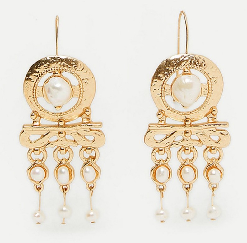 retro style earrings