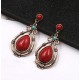 Water Drop Earrings for Women Ethnic Vintage Style