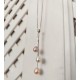 Silver Necklace with Freshwater Pearl Pendant
