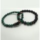 Bracelet Set with Lava Stone and Natural Turquoise