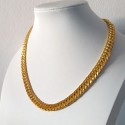 Gold Color Metal Chain Necklace