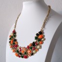 Colourful Chocker necklace "Primavera"