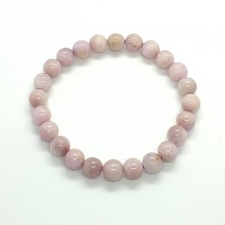 Natural Stone Kunzite Beads 8mm Bracelet