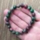 Natural Stone Zoisite Anyolite Beads 8mm Bracelet