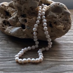 Natural Freshwater pearl necklace 8-9mm