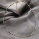 925 Sterling Silver Round Pendants Bead Chain Necklace