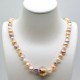 Unique Irregular Freshwater Pearls Necklace with one Big Pearl