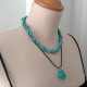 Natural Turquoise Necklaces Set