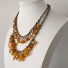 Collar corto vintage con colgantes