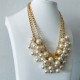 Classic Style Acrylic Pearl Necklace
