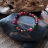 Natural Stone Rainbow Tourmaline Beads 8mm Bracelet