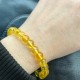 Natural Yellow Citrine Stone Elastic Bracelet