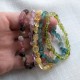 Natural Irregular Shape Gemstone Elastic Bracelets
