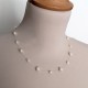 Natural Baroque Pearl and 925 Sterling Silver Fine Necklace