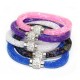 Stardust Mesh Bracelets With Crystal Filled and Magnetic Clasp