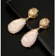 Big Crystal Statement Earrings Water Drop