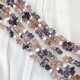 Collar de Amatista, Cuarzo "Strawberry" y Perlas