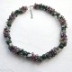 Necklace with semiprecious stone beads Tahiti