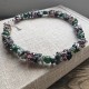 Necklace with semiprecious stone beads Tahiti